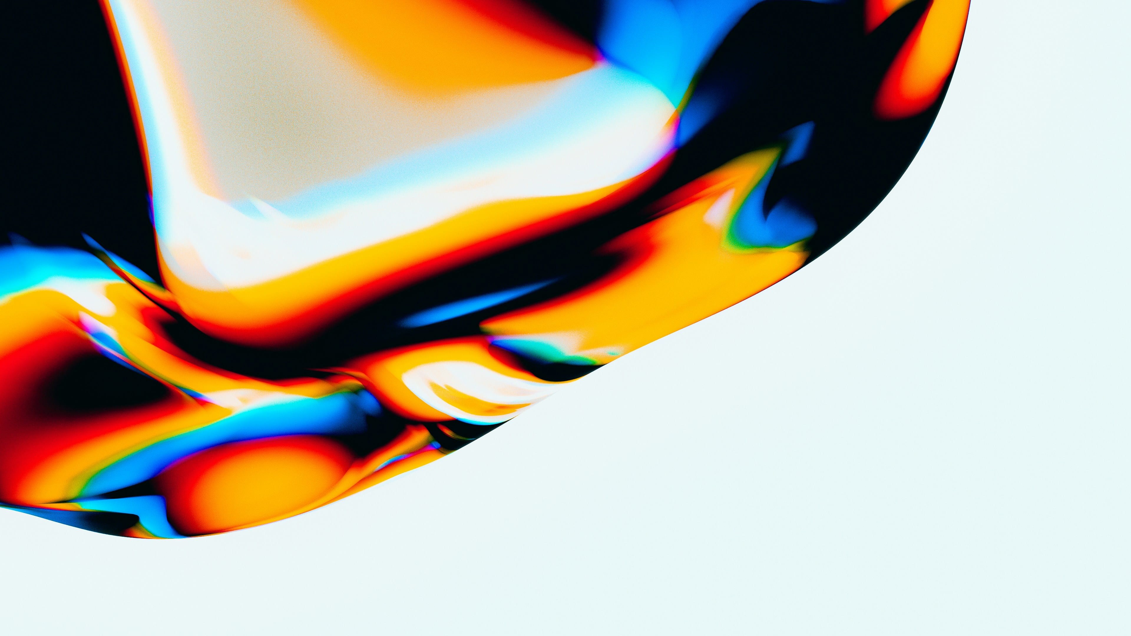 Composition lumineuse abstraite