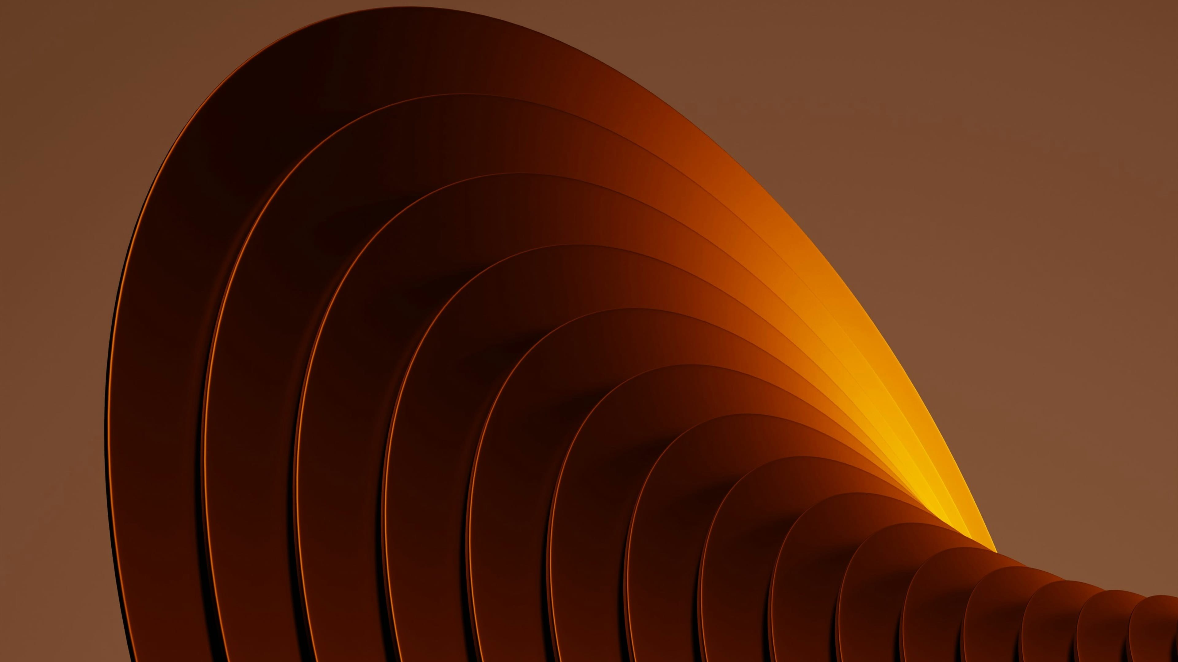Composition lumineuse abstraite